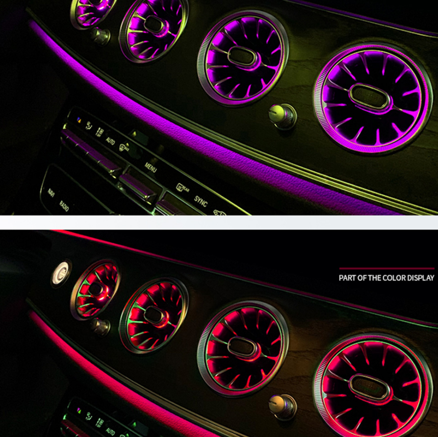 W213 Ortam Işığı: Mercedes İç Mekânı Güçlendirme