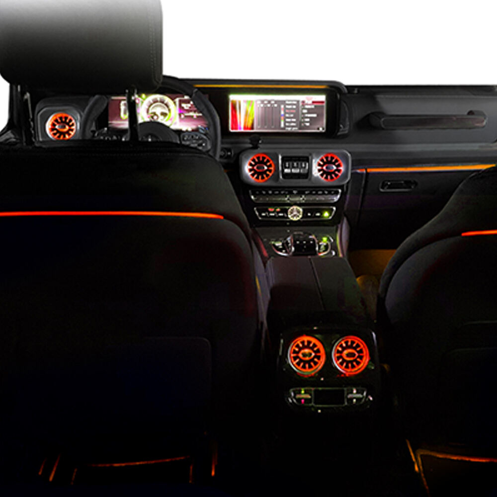 Mercedes-Benz G-class W464 8/64 Colors LED Car Seat Back Ambient Light Car Interior LED Light