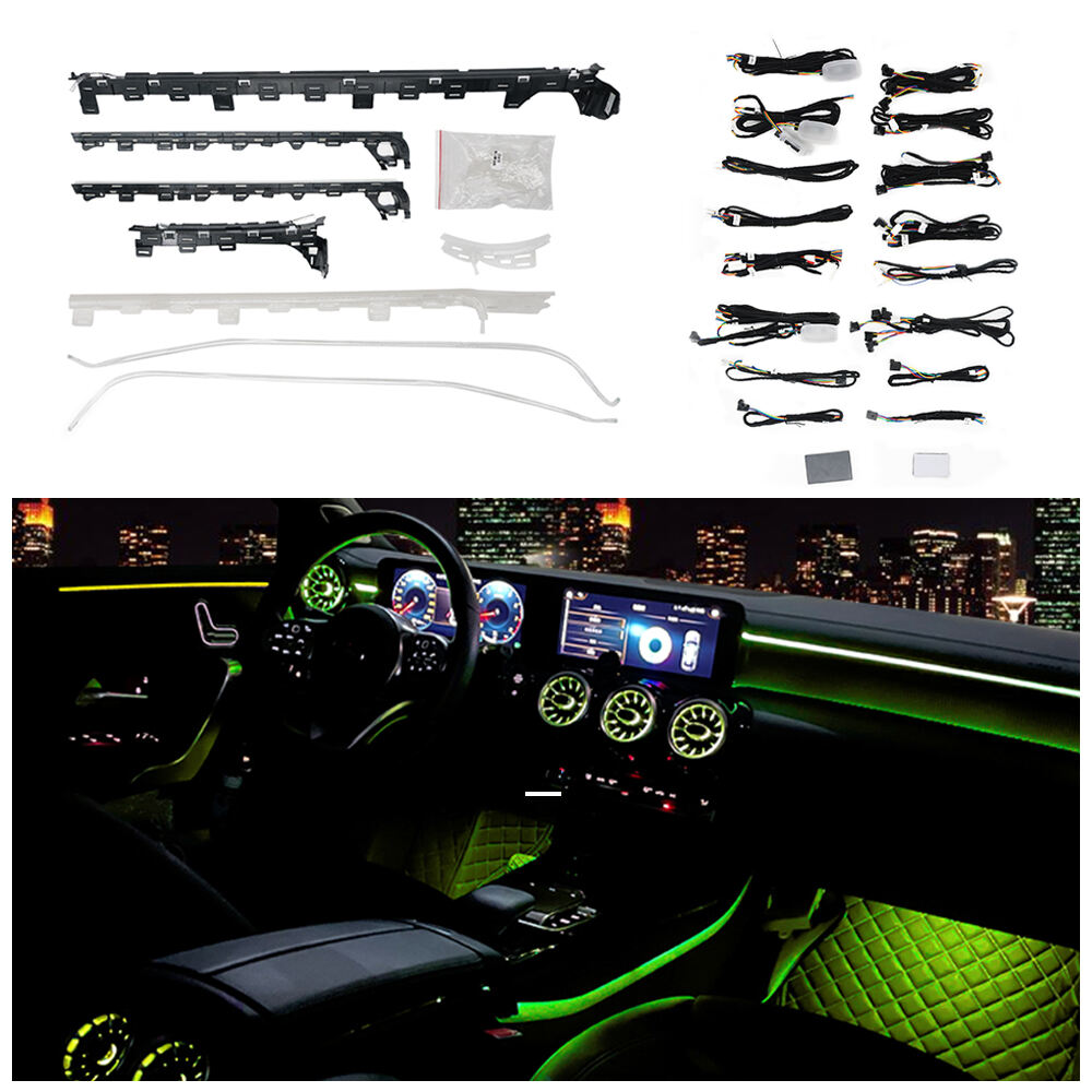 Mercedes-Benz CLA W118 Interior 64 Color LED Atmosphere Light Illuminate Ambient Lights