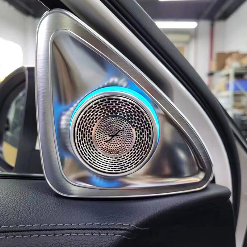 Mercedes A-class W177 4D Burmester Tweeter Speaker Rotating Rotary Treble 64 Colors Ambient Light