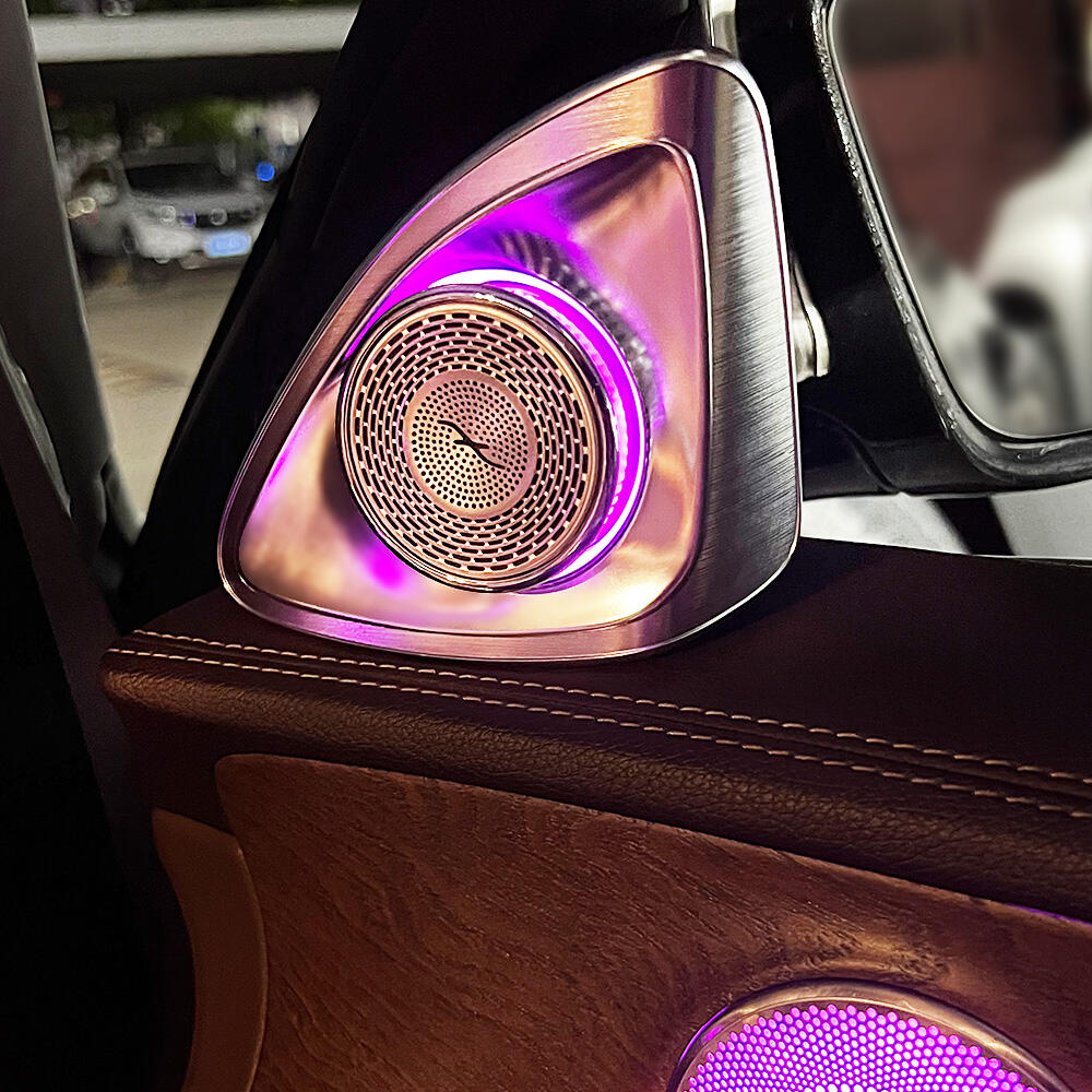 Mercedes W205 Interior 4D Burmester Tweeter Speaker Atmosphere Lamp 64 colors Ambient Light