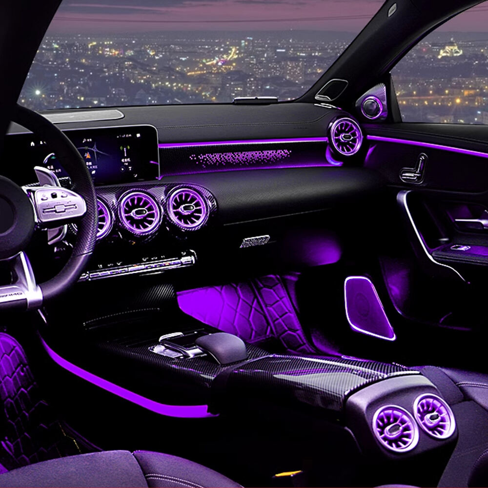 Mercedes-Benz CLA W118 Interior 64 Color LED Atmosphere Light Illuminate Ambient Lights