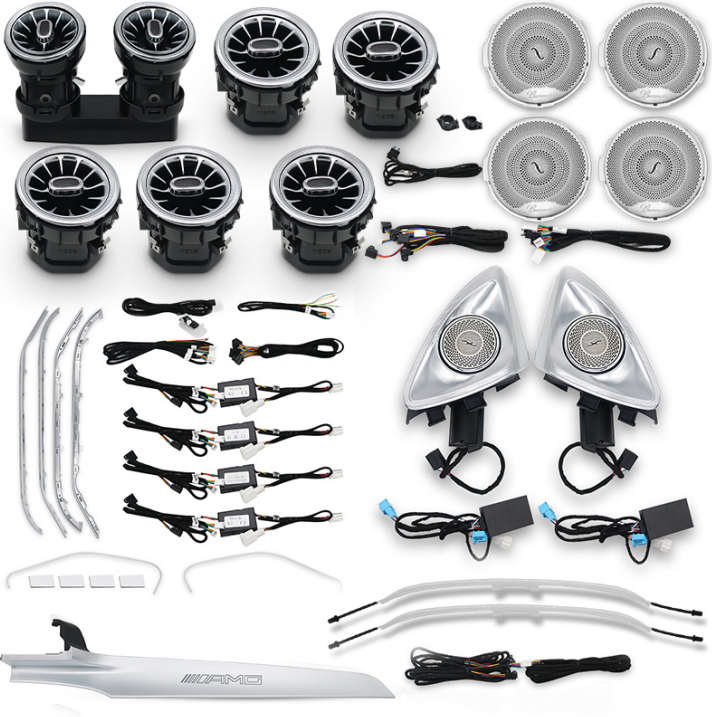 Ist die W205 Ambientbeleuchtung einfach für die Serieninstallation?