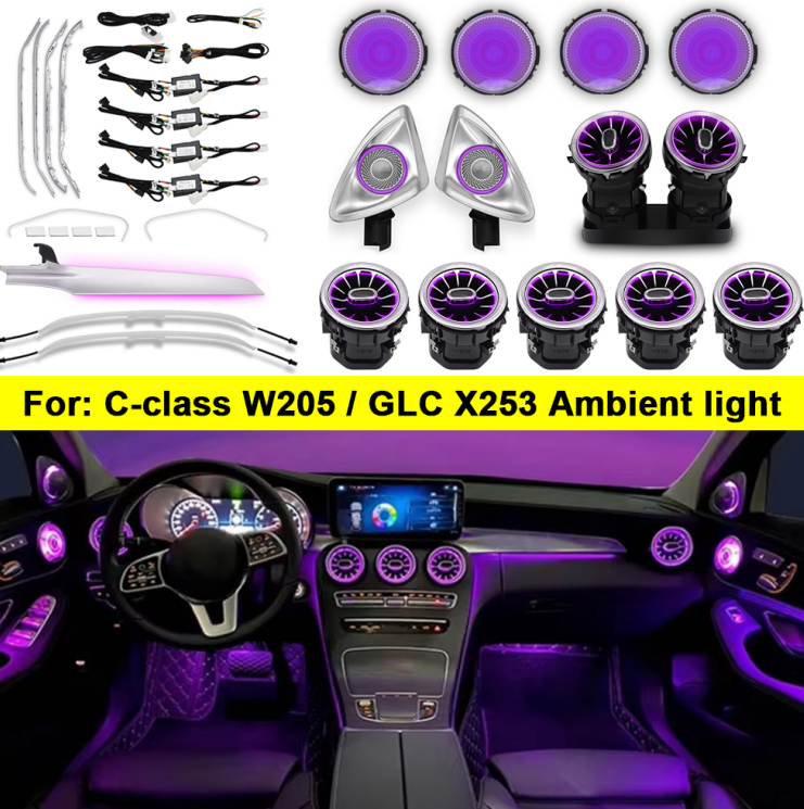 Cum să găsești furnizori fiabili de lumini ambientale W205?