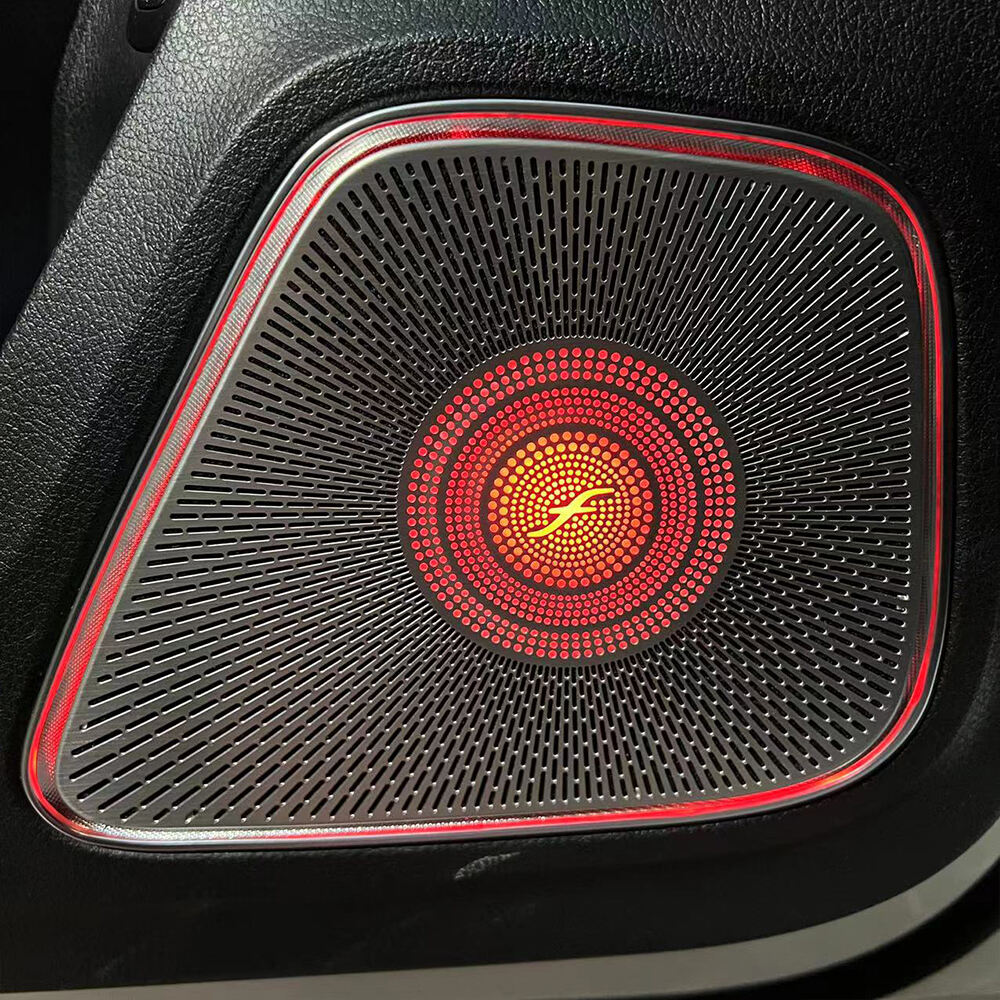 Mercedes-Benz A-Class W177 CLA W118 Car Interior 64 Colors Turbine Air Outlet Midrange Speaker Cover 64 Colors Atmosphere Light 