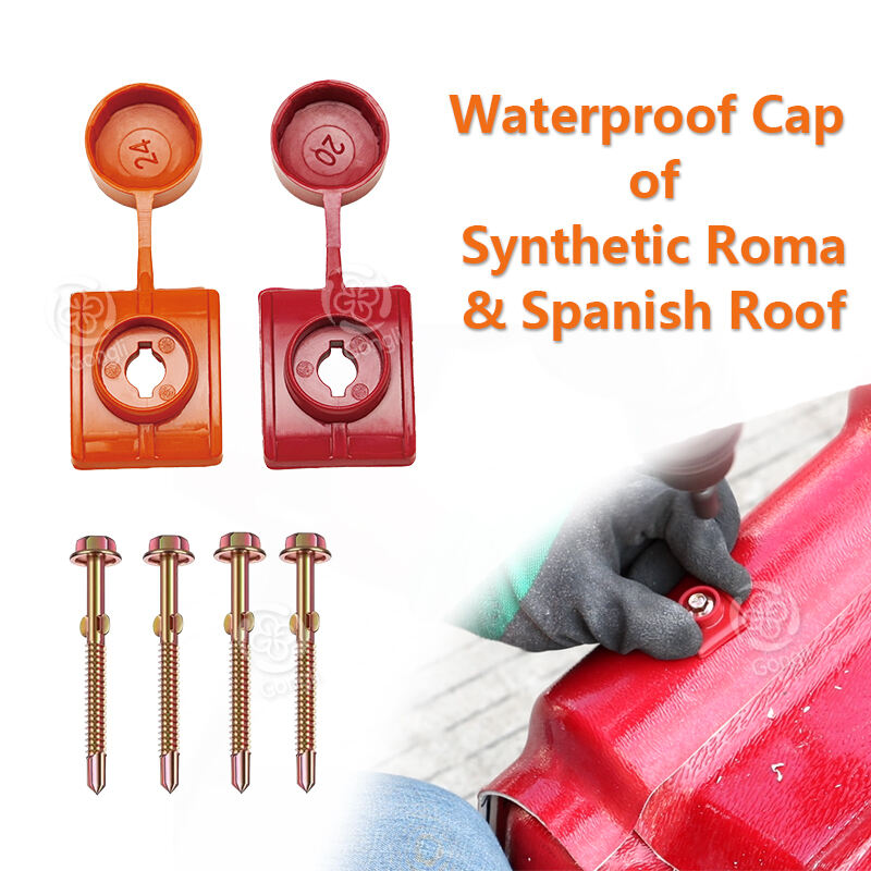 Roma and Spanish Roofing Sheet Accessories Material Waterproof Cap