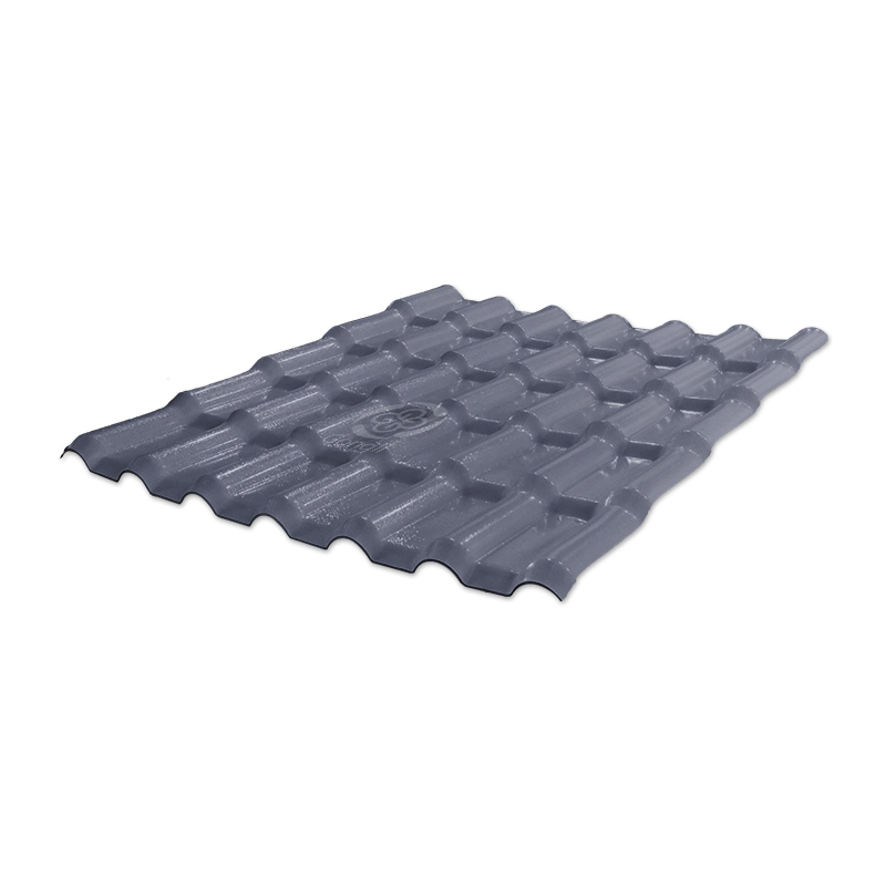 1050mm Grey ASA PVC UV Resistance Resin Roof Sheets