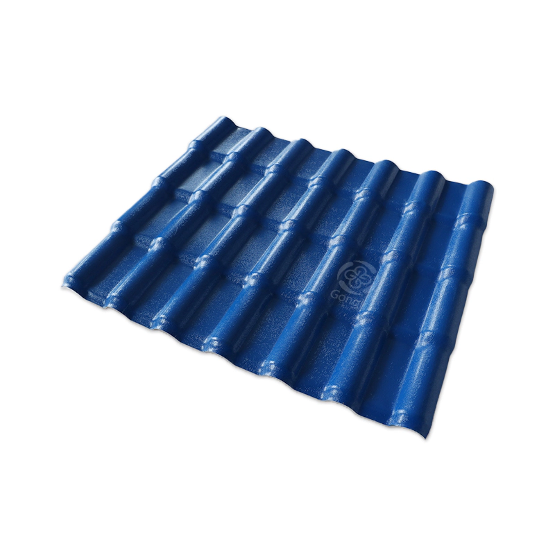 1050mm Blue ASA PVC Heat Insulation Plastic Roof Sheets