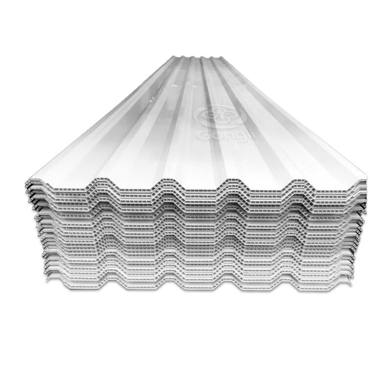 885mm PVC Twinwall Roofing Hollow Sheets