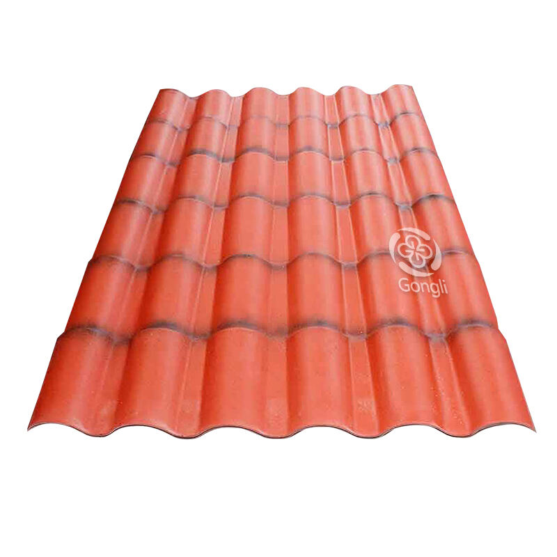 1080mm Synthetic Resin Antique Roma Roof Tile