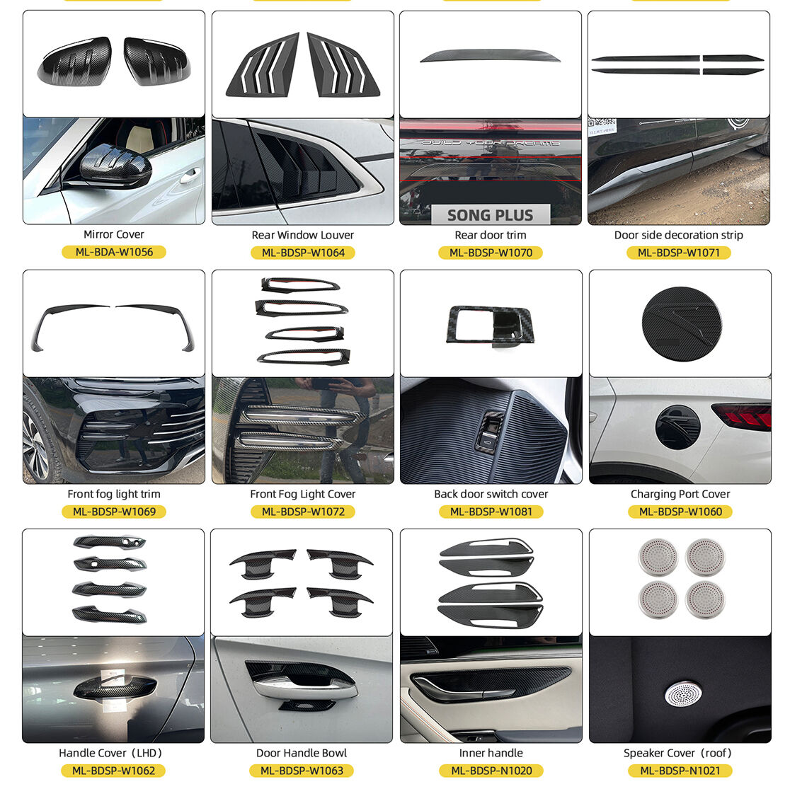 Explore a Wide Selection of BYD Sealion 6 Accessories for Every Need
