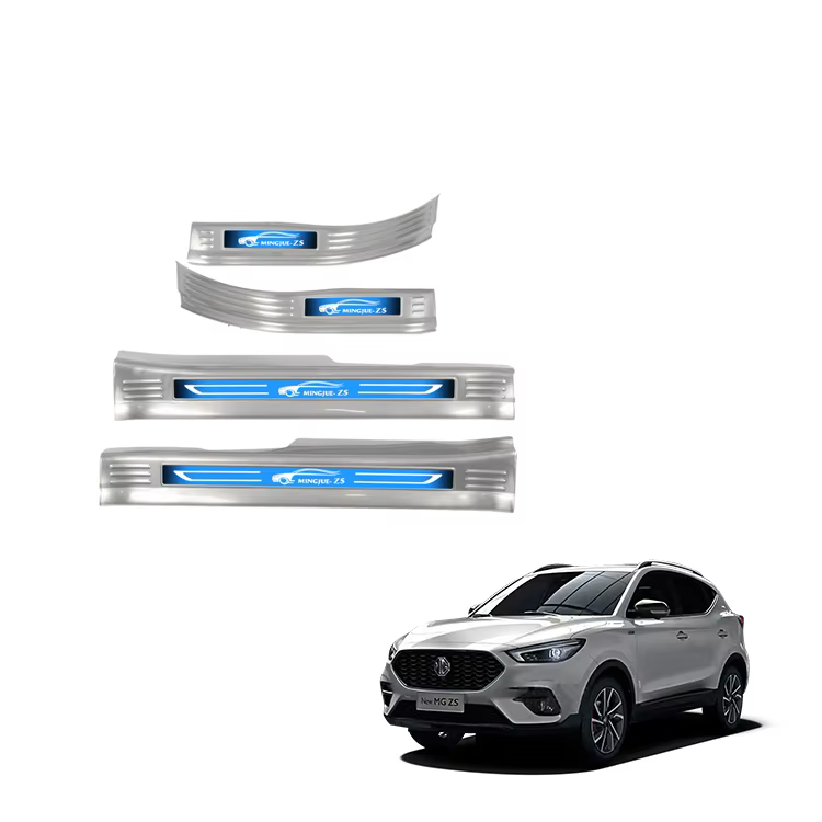 Maremlyn Car Inner Door Sill Guard for MG ZS Accessory Stainless Steel Door Sills Guard Plate Threshold Plate Interior Accessories