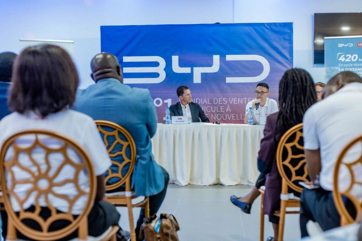 BYD Launches in Gabon, Africa, Pioneering a New Paradigm for Sustainable Development