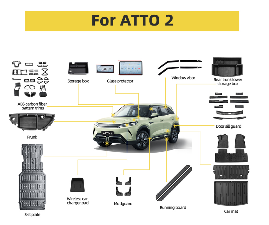 BYD Launches ATTO 2 DM-i Super Hybrid in Barcelona