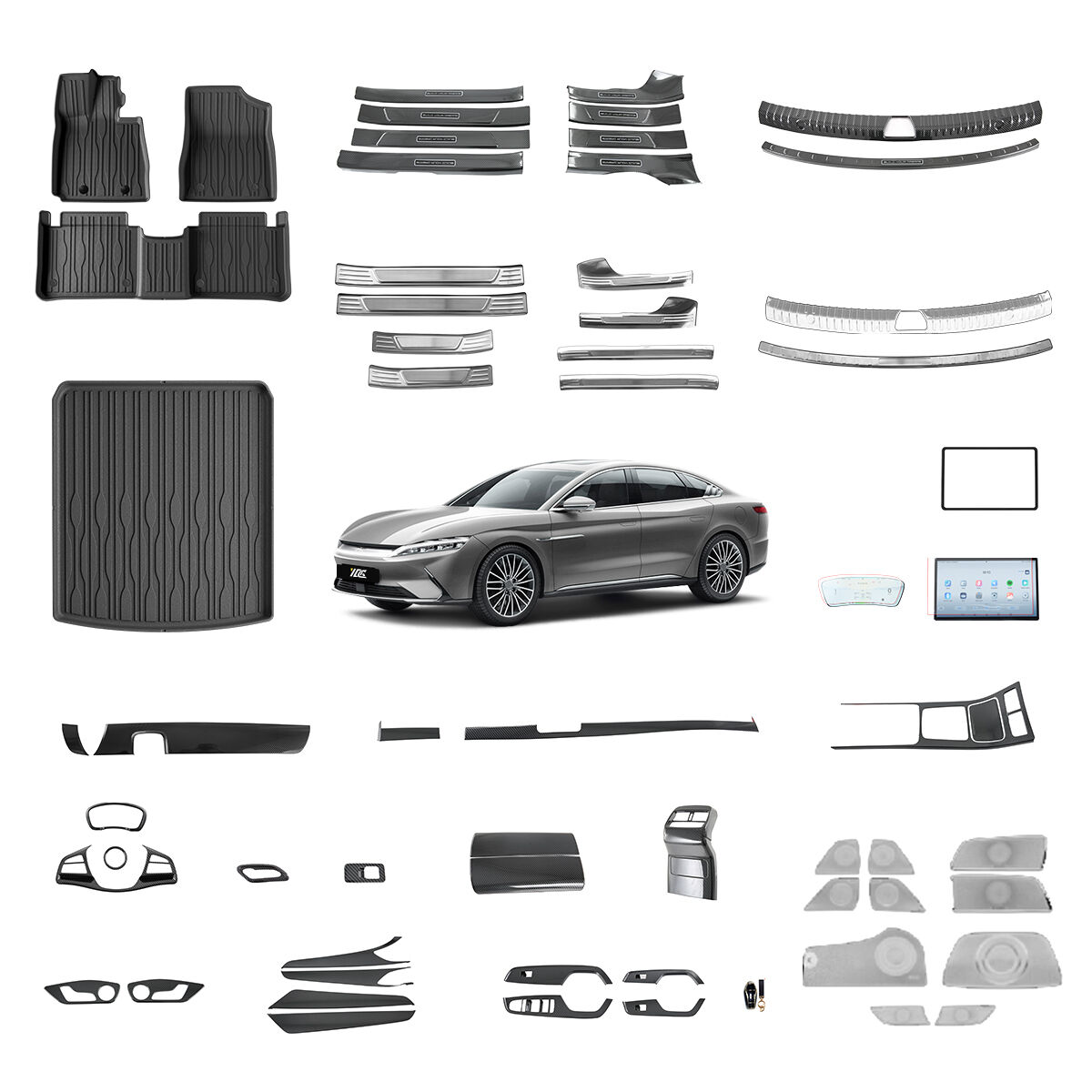 Enhance the Comfort and Functionality of Your BYD Han with Accessories