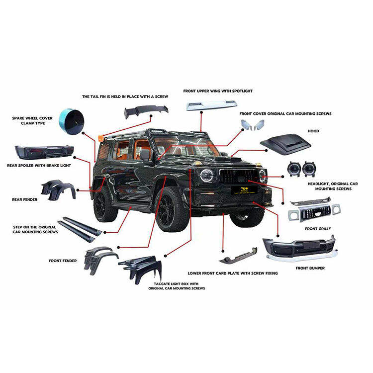 Potencie su GWM Tank 300 con el nuevo kit de carrocería en PP de Maremlyn