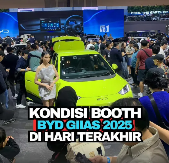 BYD Seagull(Atto 1) Ignites Indonesian EV Market with Record 10,000+ Orders at GIIAS 2025