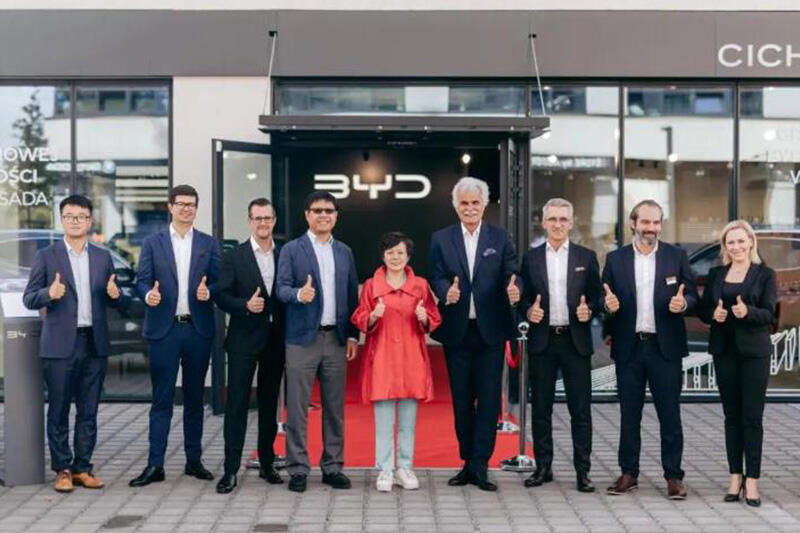 BYD’s first store opens in Poland to support the green transformation of travel