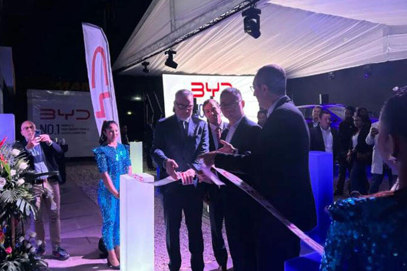 BYD Yuan PLUS debuts in Madagascar to support sustainable travel in Africa