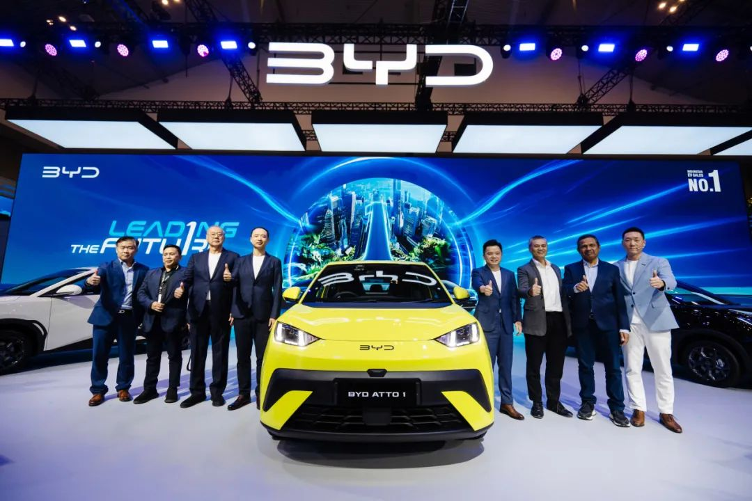 Model BYD Seagull dilancarkan di Pameran Automobil Antarabangsa GIIAS Indonesia