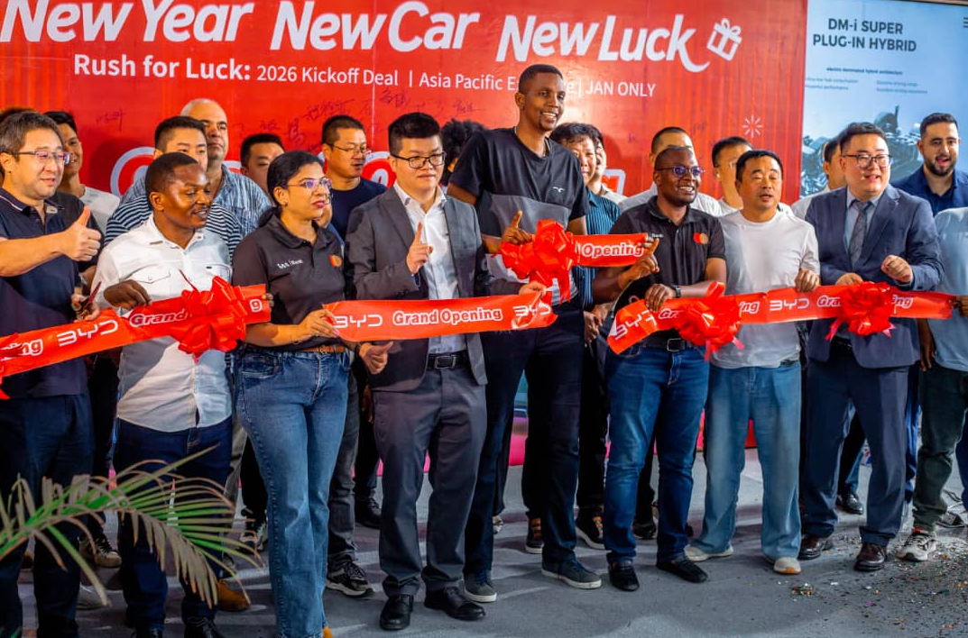 BYD lanserar sitt första varumärkescenter i Tanzania med introduktionen av flaggskeppsmodellen Shark Pickup