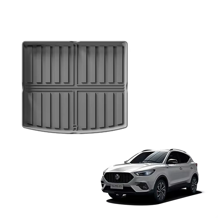 Maremlyn Car Rear Trunk Mat for MG ZS Accessory TPE Rubber Cargo Mat 5D Waterproof Trunk Cargo Liner Interior Accessories