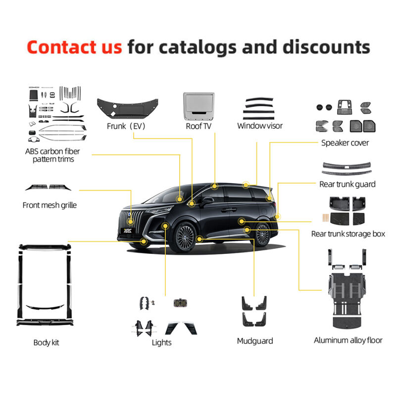 Wide selection of accessories to meet all your customers' needs