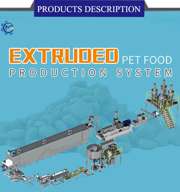 Pet food processing machines manufacture