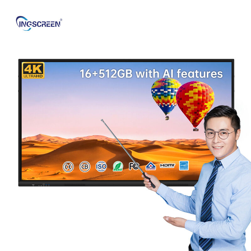 Smart interactive board make meetings more efficient and teaching more immersive, collaborate with touch, and inspiration is presented instantly.jpg