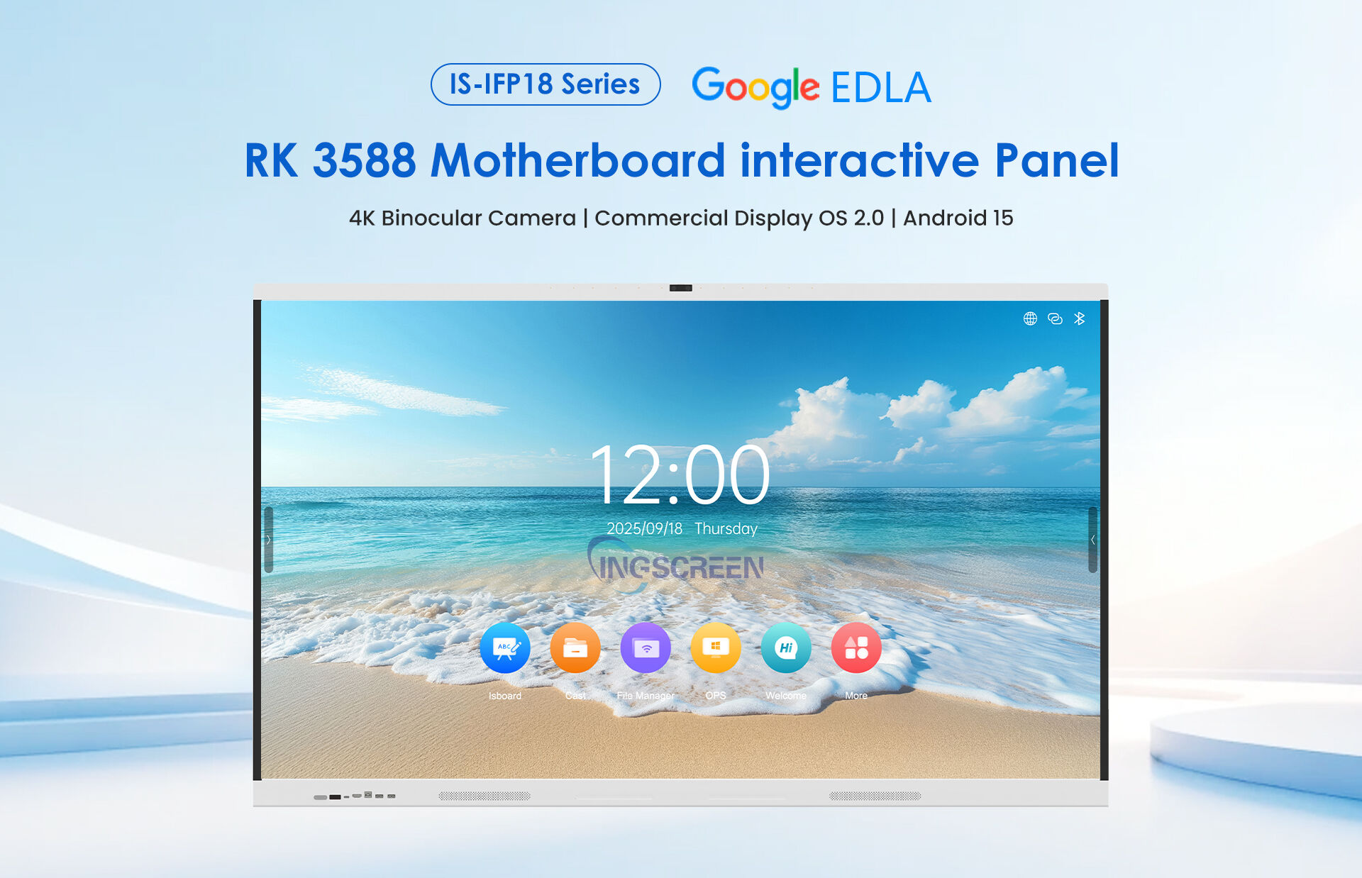 Officially Google EDLA Certified: The Interactive Board Built for Enterprise-Grade Security, Management & Trust