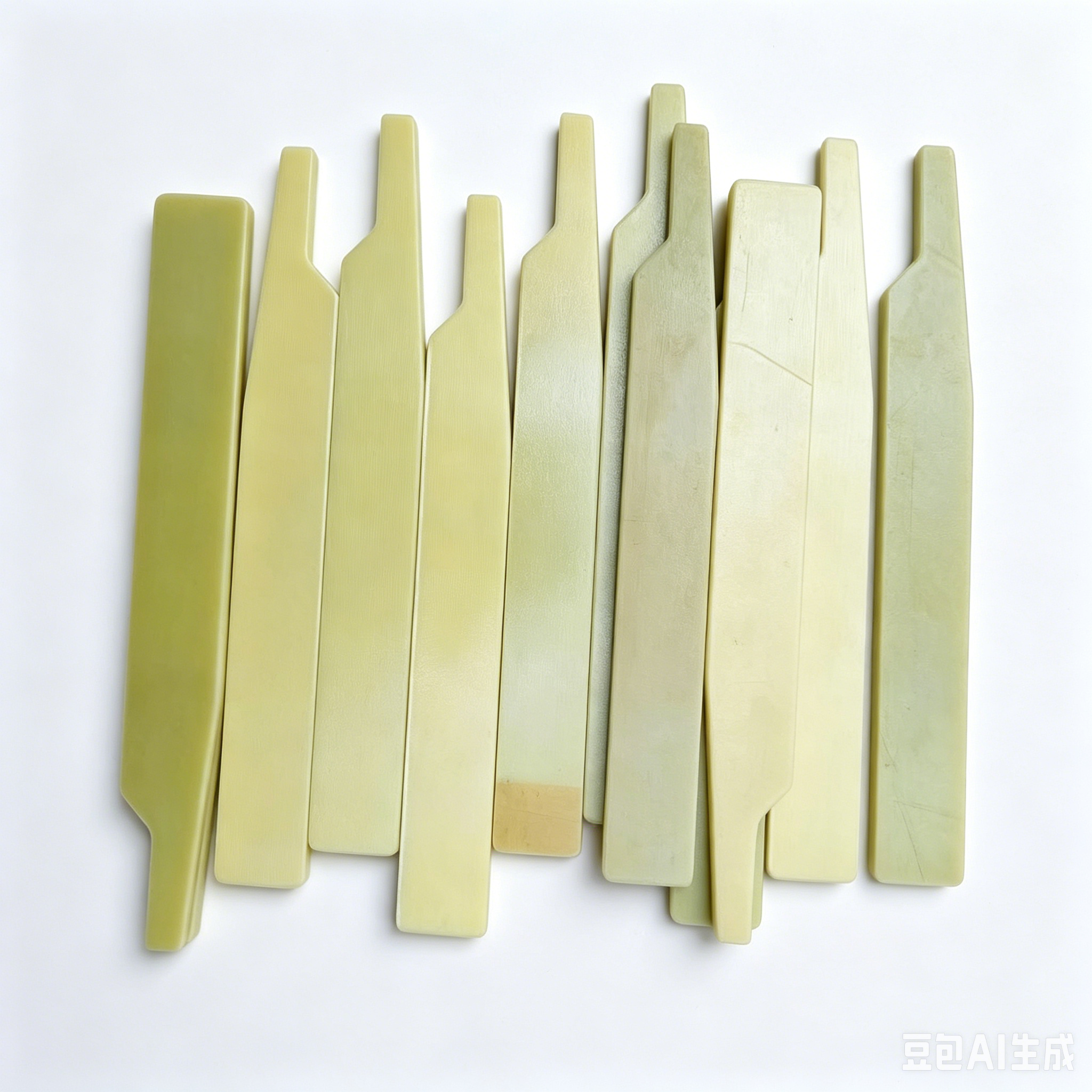 도르니어 래피어 제직기 트립 플레이트 170.5mm×23mm, 해제 플레이트, 위프트 개방 플레이트(구멍 없음)