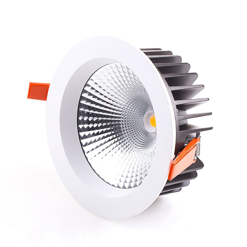 LED Downlight Adjustable Lightng Angle COB SMD Long Life-span Durable Lamp Body