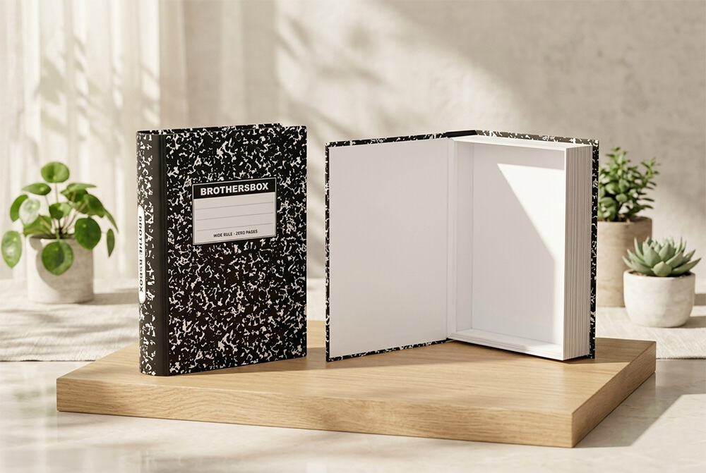 Krabice ve tvaru knihy