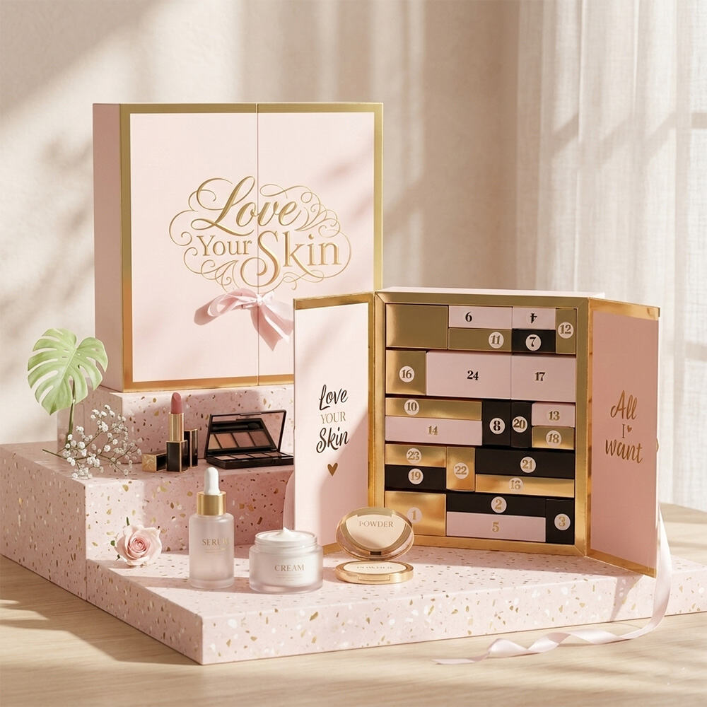 Hộp quà lịch đếm ngược chăm sóc da cá nhân hóa trong 24 ngày