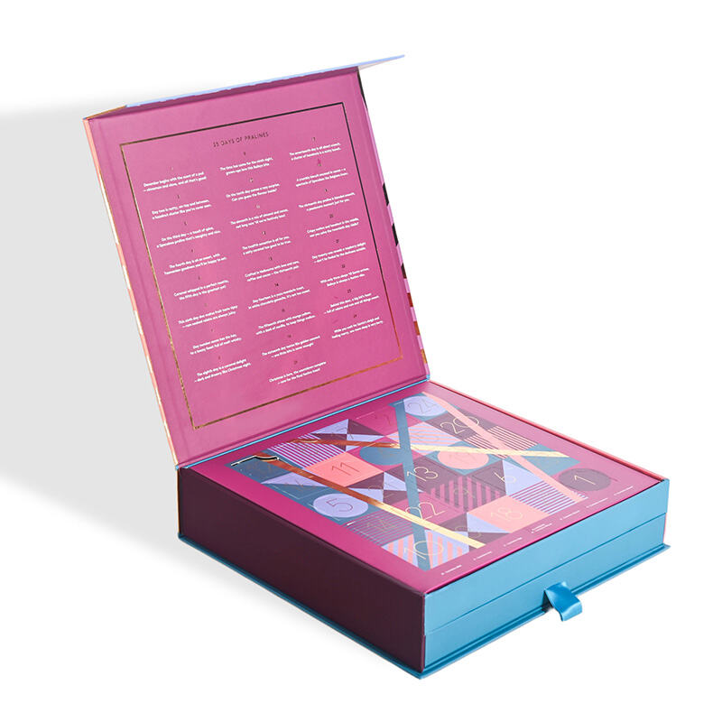 Hộp Lịch Đếm Ngược Sô cô la Cao cấp Theo Yêu Cầu – 25 Ngày