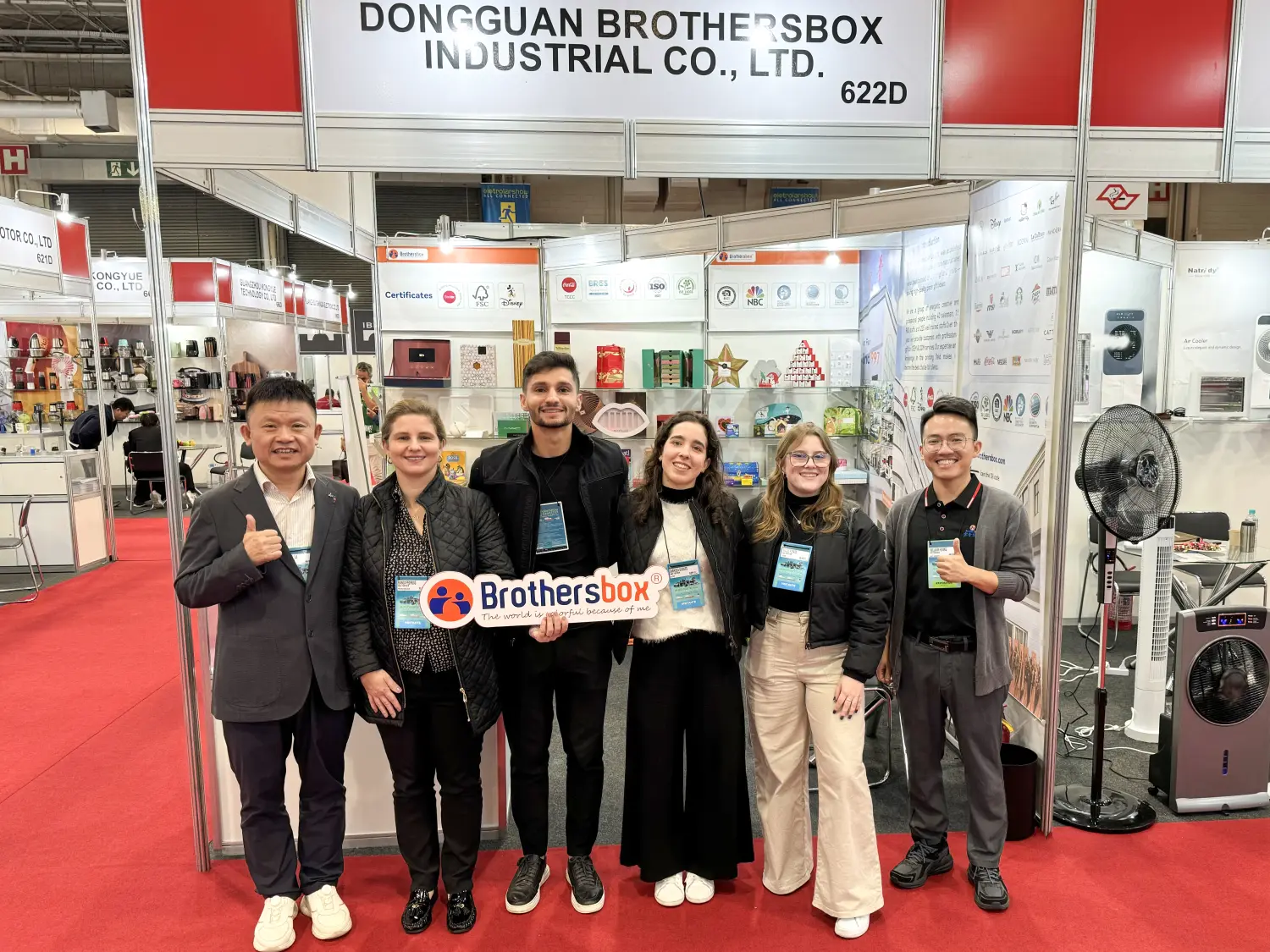 Brothersbox menghadiri Latin American Electronics 2024 di Transamerica Expo Center di Brasil