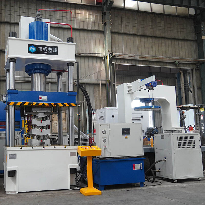 pressa idraulica per piastre balistiche in PE da 315 T