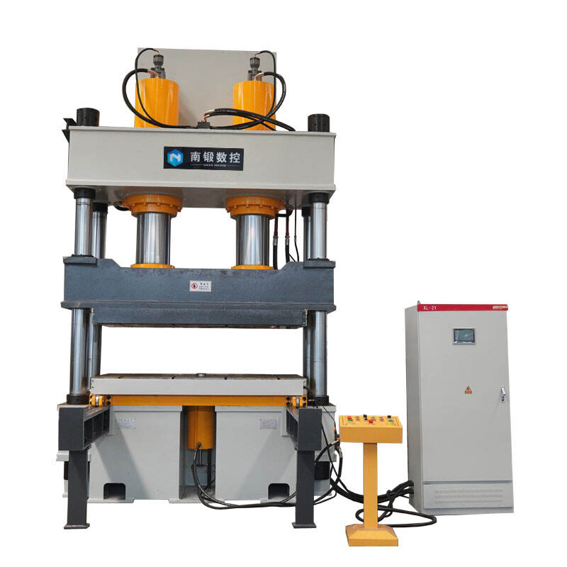 500T hot press machine composite material hydraulic press