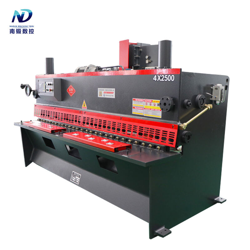 4*2500mm hydraulic guillotine shearing machine