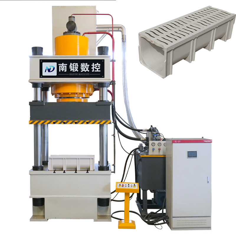 Fiberglass Water Channel Composite Material Molding Hot Press Machine