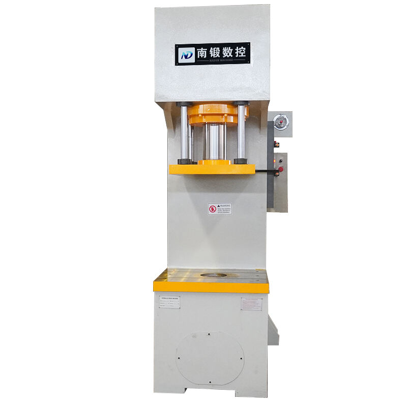 Nadun 200t Single Column C Type Press Machine With Four Column Guiding