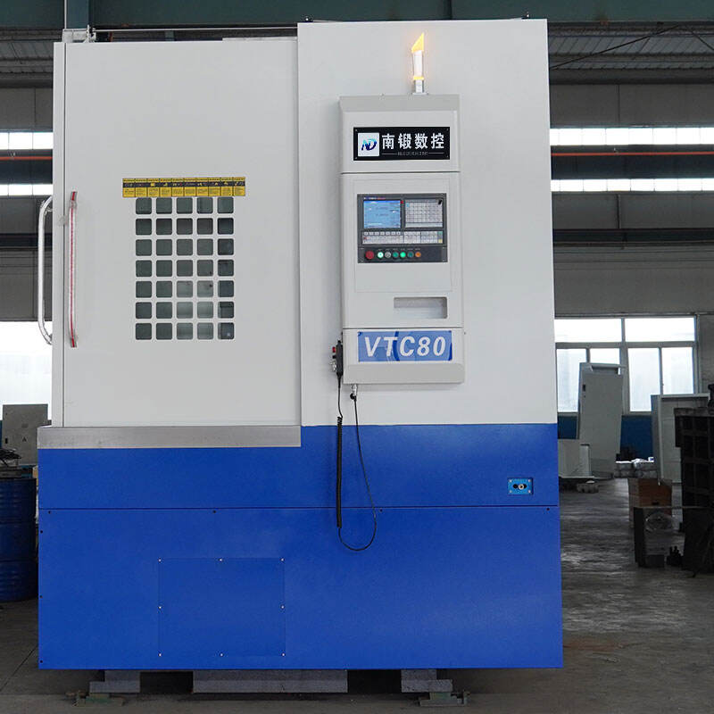 Mesin Pemusing Cnc VTC800 Mesin Larik Cnc Menegak Untuk Logam