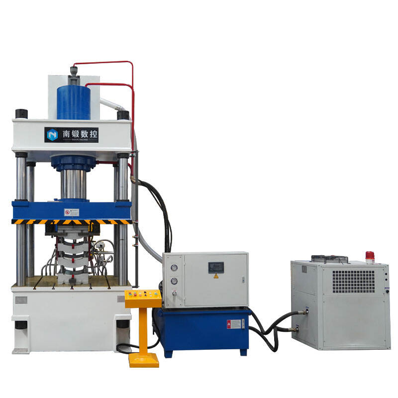 pressa idraulica per piastre balistiche in PE da 315 T