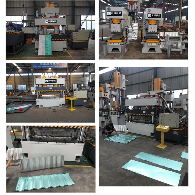 315 tons double-cylinder metal color stone tile hydraulic pressure machine (8).jpg