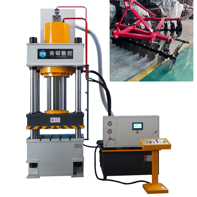 630トン油圧プレス 熱間鍛造用 農業用プラウおよびハロー刃