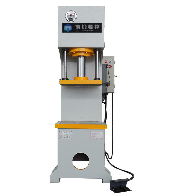 Nadun 63t Single Column Press Machine With Four Column Guiding