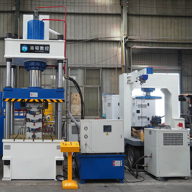 pressa idraulica per piastre balistiche in PE da 315 T