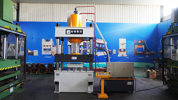 300t Chinese automatic 4 column steel forming hydraulic cold press machine price 300 ton factory