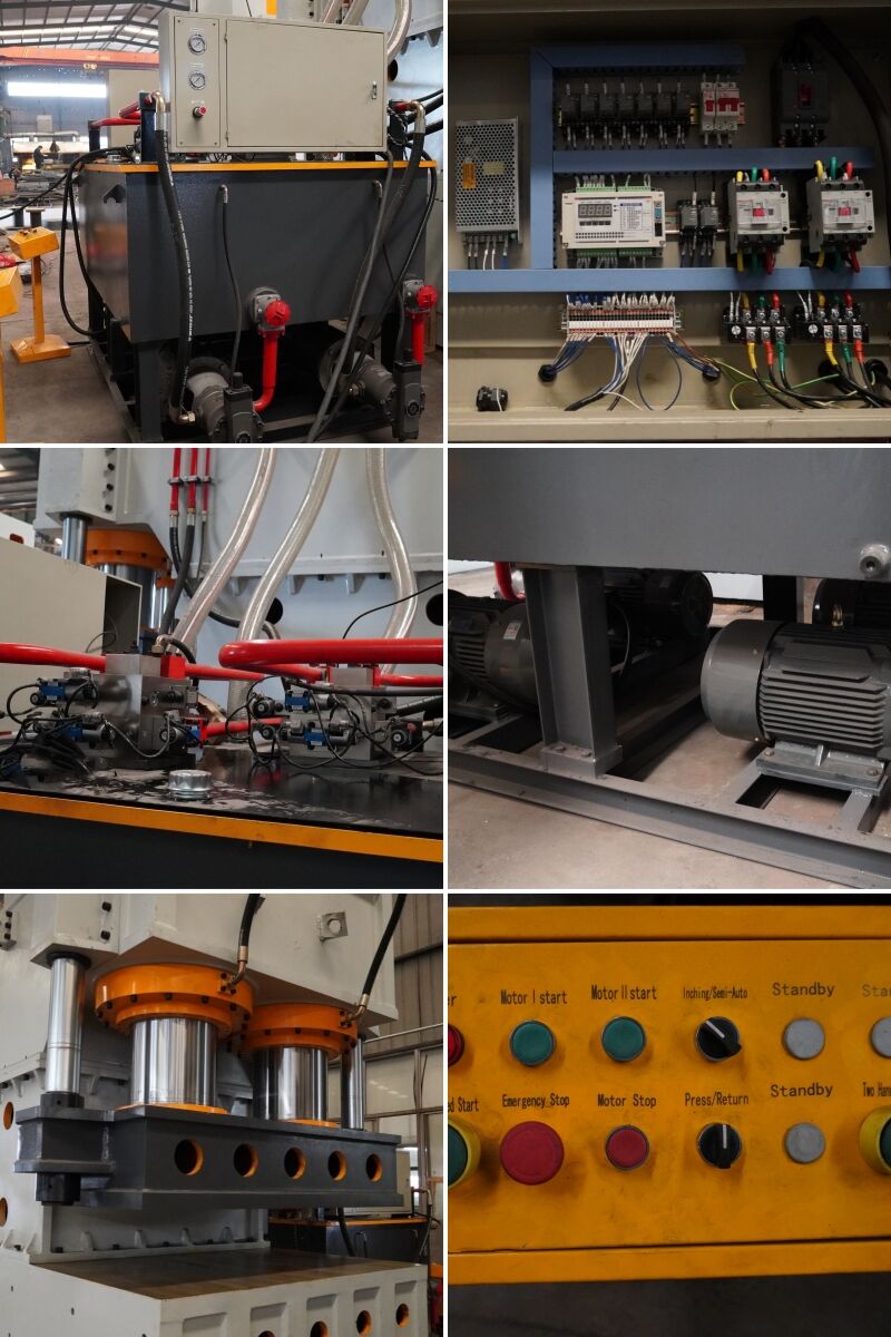 1,800-ton dual-table press    c frame hydraulic press machine11.jpg