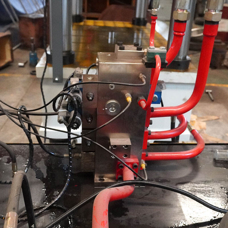 400-ton hydraulic press for rubber mats